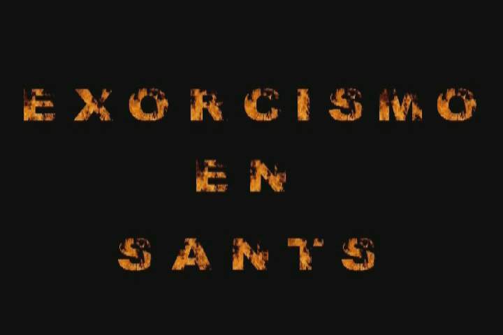 Poster Exorcismo en Sants